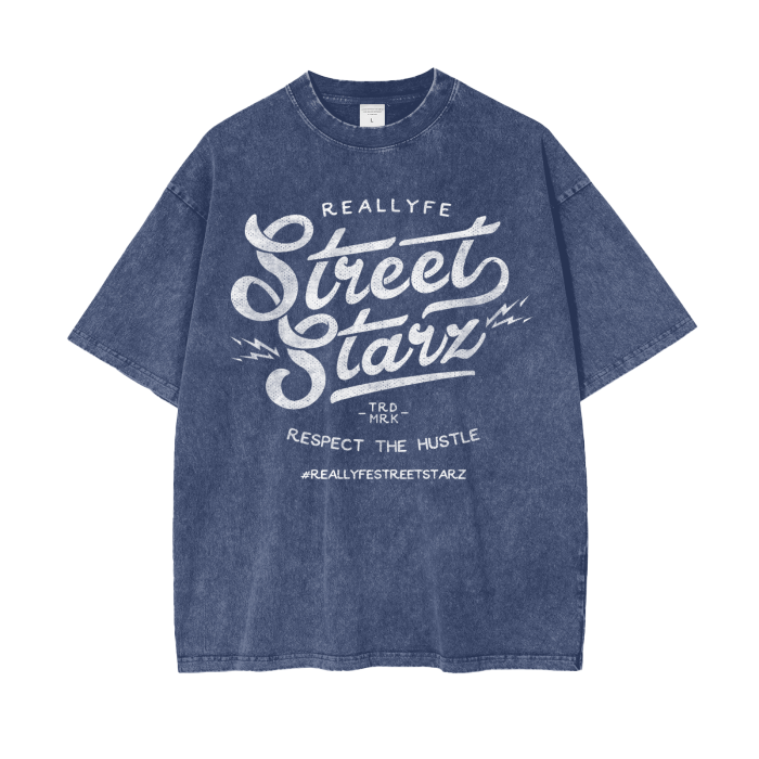 RLSS 2024 Acid Wash Oversize T-Shirt