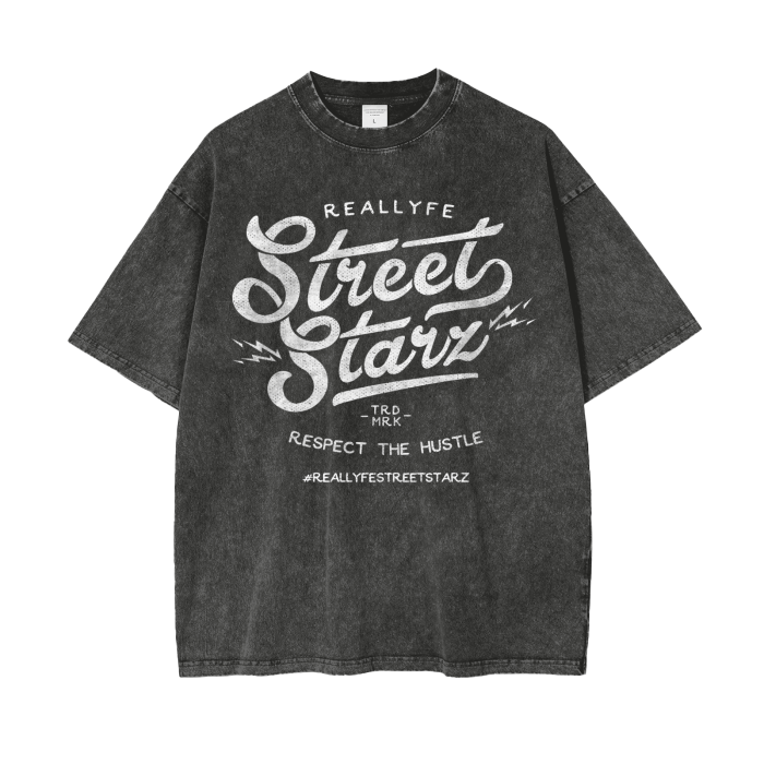 RLSS 2024 Acid Wash Oversize T-Shirt