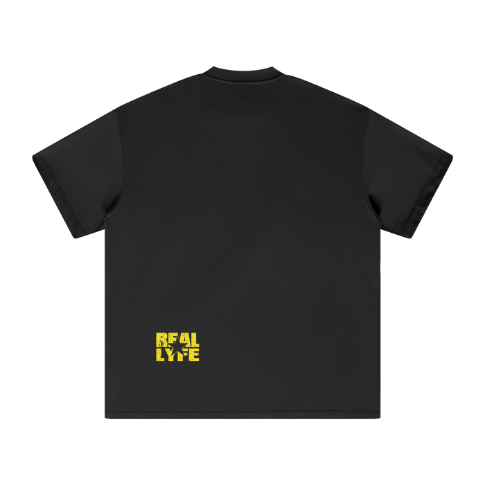 Real Lyfe Logo T-Shirt\Black