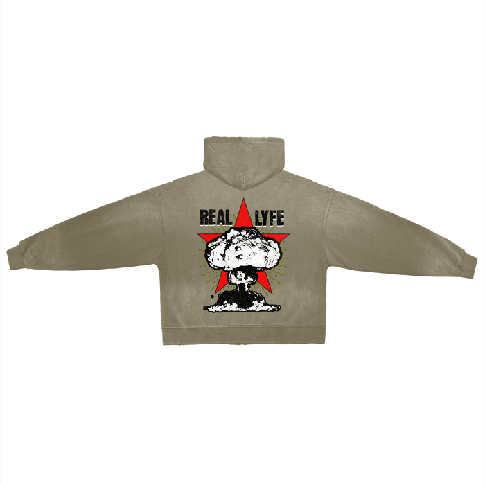 Real Lyfe Apocalyptic Washed Hoodie