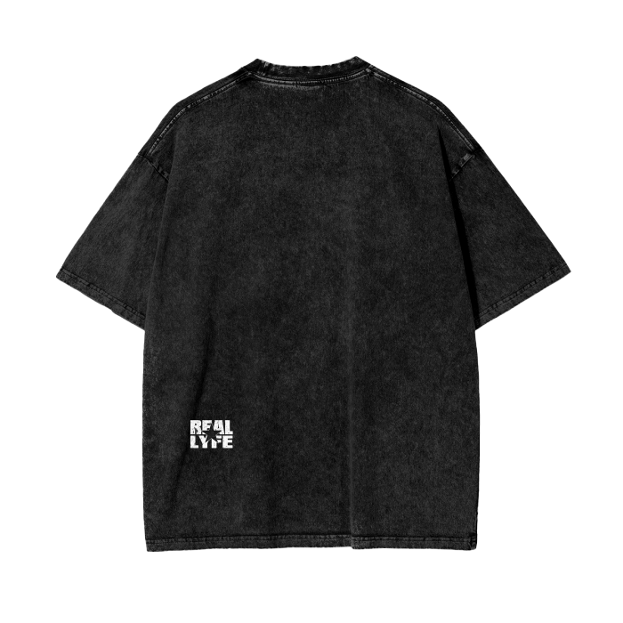 Jaguar Wright Portrait Acid-Wash Tee