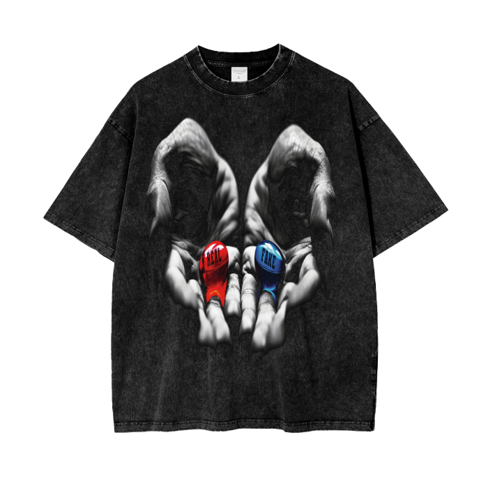 Real vs Fake Oversized T-Shirt