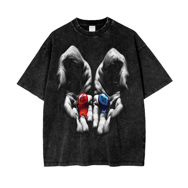 Real vs Fake Oversized T-Shirt
