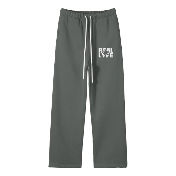 Real Lyfe Fleece Pants — Gray