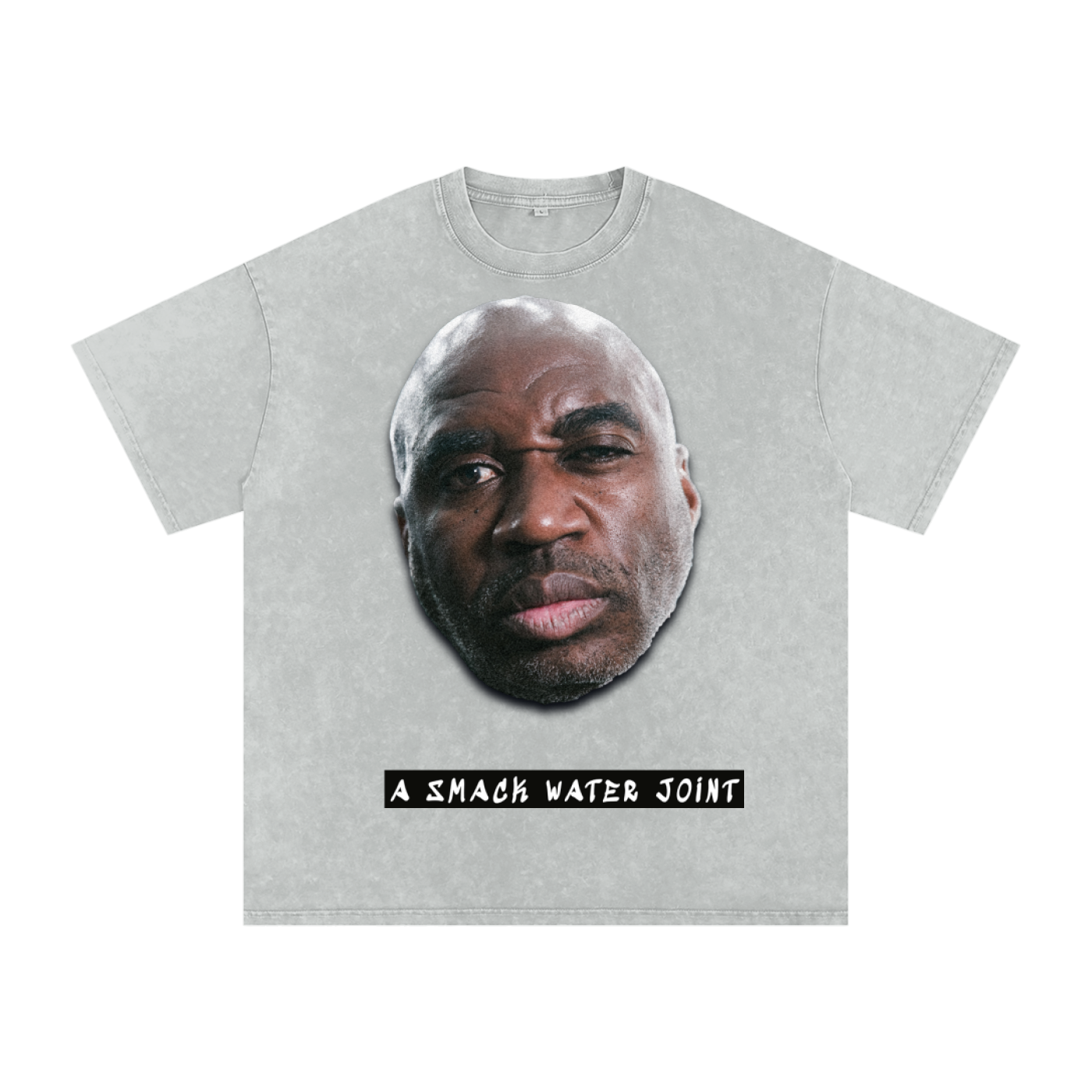 Smack Water  Acid Wash Grey T-Shirt