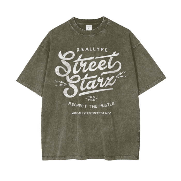 RLSS 2024 Acid Wash Oversize T-Shirt