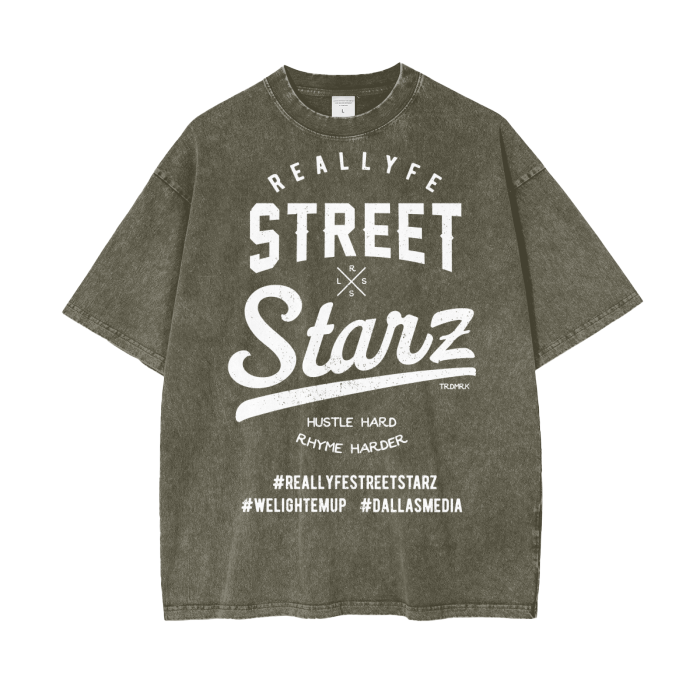 RLSS Acid Wash Oversize T-Shirt