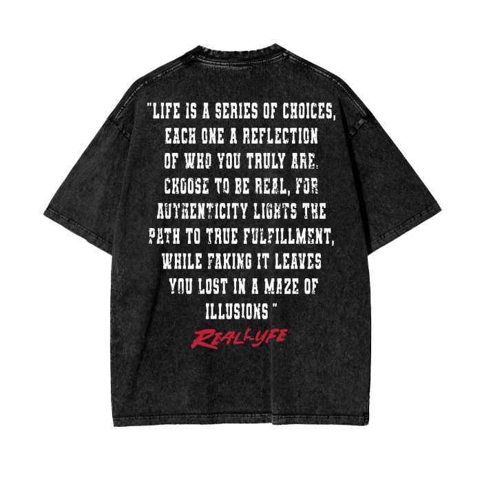 Real vs Fake Oversized T-Shirt