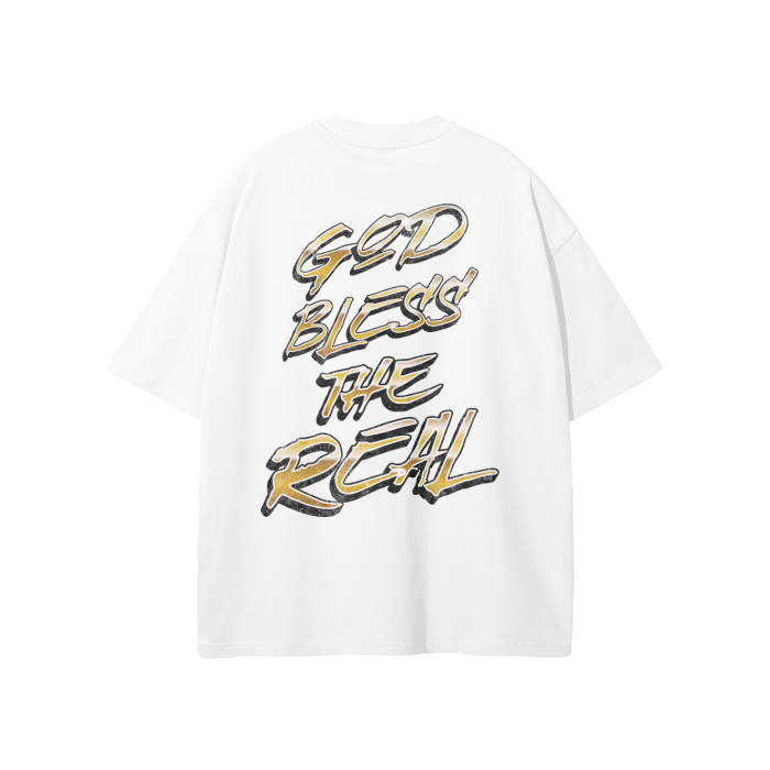 Real Lyfe America T-Shirt — White