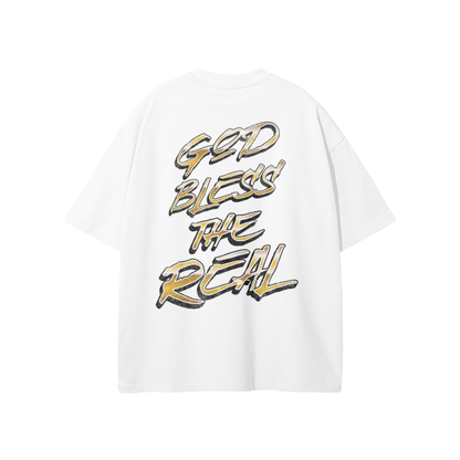 Real Lyfe America Eagle Tee — White