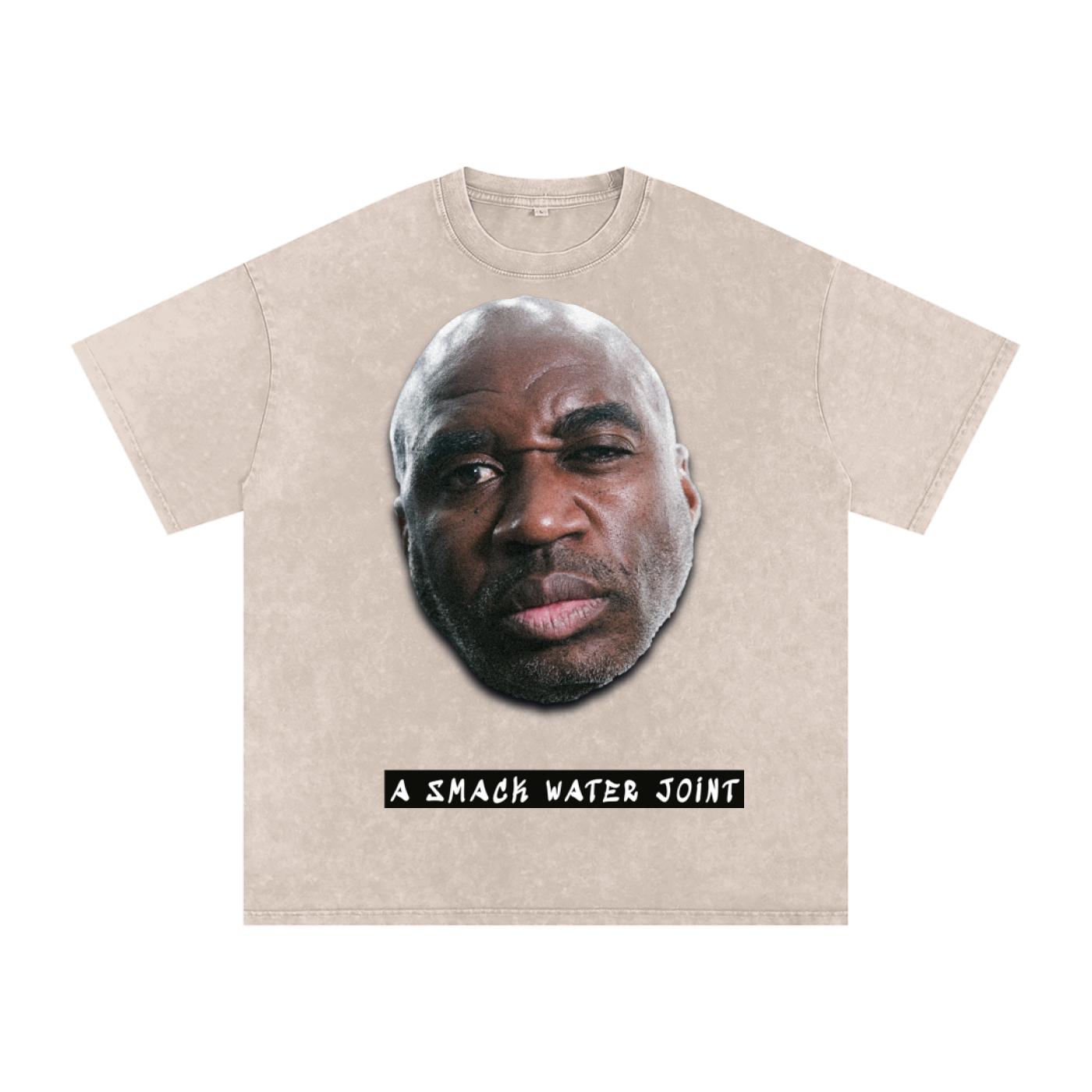 Smack Water  Acid Wash Grey T-Shirt